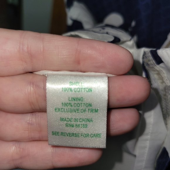 Lilly Pulitzer Delia Shift Dress NWT Size 0 | Navy Lime Appliqué Spring Easter - Picture 6 of 6